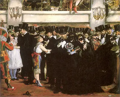 The Interval at the Opera Garnier Edouard Manet